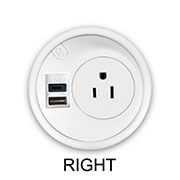 Power Right Side - White- +$203.00