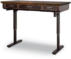 Martin Furniture Hartford Office Sit / Stand Desk IMHF384T and 384EB