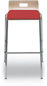 KFI Seating: Jive Multi-Use Low-Back Stool with Vinyl Seat