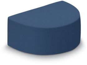 Messina Modular Half-Round Bench in Vinyl