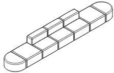 Messina Modular Set 18 in Vinyl - KFCV-ST18-V | K-Log