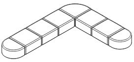 Messina Modular Set 30 in Vinyl - KFCV-ST30-V | K-Log