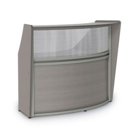 Linea Italia Linea Italia Zu310 Curved Reception Desk Single