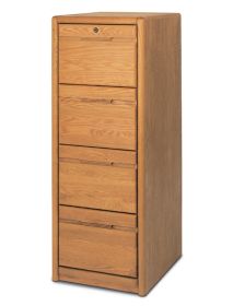 Oak Office 4 Drawer Vertical File Mar 204 K Log