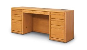 Oak Office Computer Credenza Mar 891 K Log