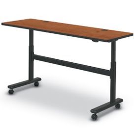 Modesty Panel for Height-Adjustable Sit/Stand Flipper Table