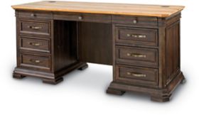 Martin furniture deals double pedestal desk