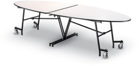 Concord Ellipse Mobile Folding Table - MSH-E | K-Log