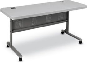 Astute Lightweight FlipUp Table w/ Speckled Gray Top NFS24 KLog