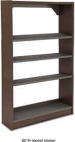 Prominent Library Single-Sided Bookcase w/ Steel Shelves - OW-SS-S | K-Log