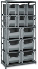 Heavy-Duty Plastic Storage Bins