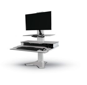 Sit stand store riser desk