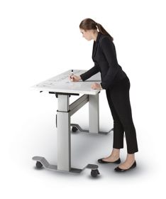 Dry erase deals standing desk