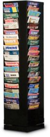 Orbit 80-Pocket Rotary Literature Display Rack - RR-59 | K-Log