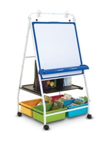 Mega Basic Teaching Easel w/ 4 Vibrant Totes - RWC-MB-V