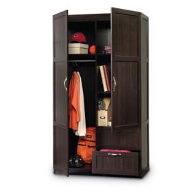 Sauder wardrobe deals storage cabinet