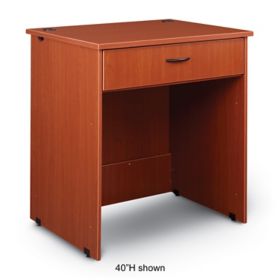 Kneehole Desk W Drawer Module For I D S Library Circulation