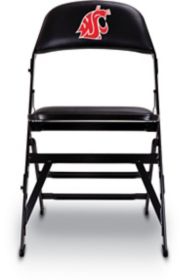 Arena Custom Logo Imprinted Folding Chair With Thick Upholstered Seat SPFC 1 LOGO K Log