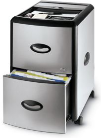 Cabinet With Drawers Storex 2-Drawer Mobile File Cabinet - Plastic ...