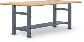 TechWorks® Table w/ Butcherblock Top - TCH-ABR | K-Log