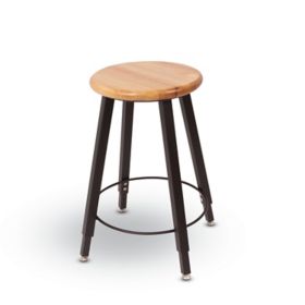 4 legged wooden online stool