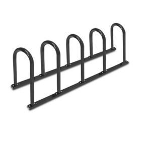 Inverted u cheap bike rack