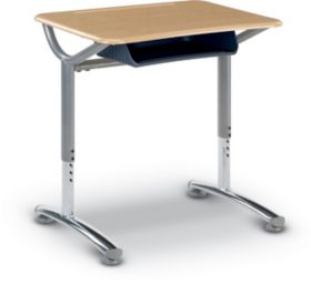 Adjustable Height Single Student Desk