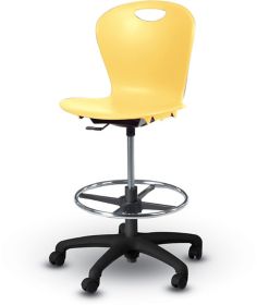 ZUMA® Series Adj. Height Stool - ZVC-L | K-Log