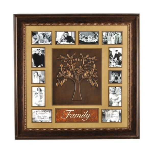 Family Tree Collage Frame 36x36 Kirklands