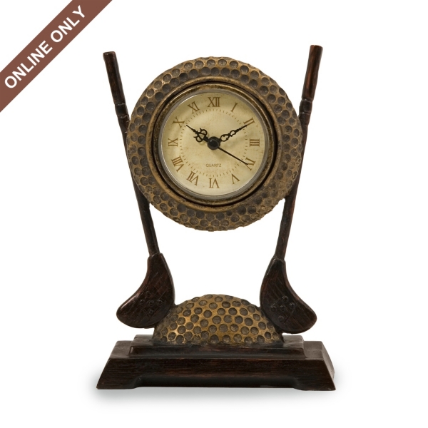 Golf Club Desk Clock Kirklands