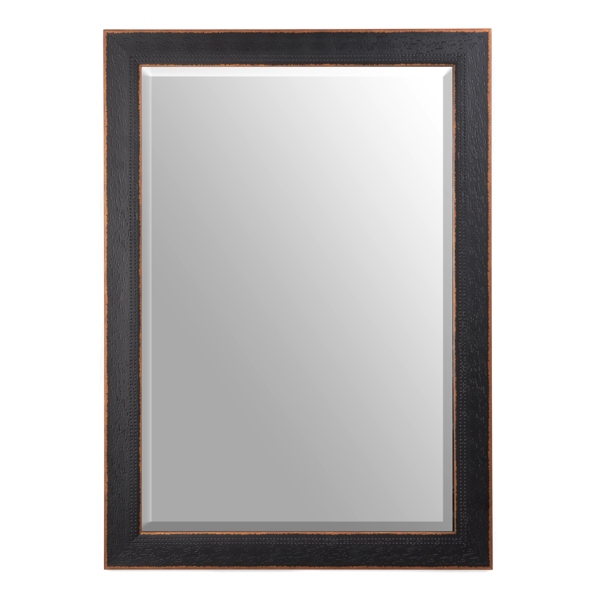 Black Bead Framed Mirror, 30x42 in. | Kirklands