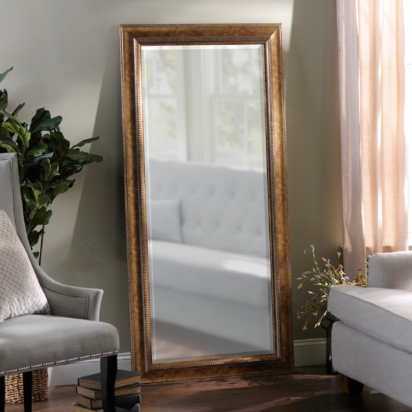 Antique Gold Full Length Mirror 32x66 In Kirklands
