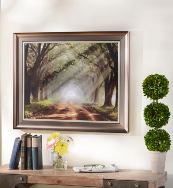 Evergreen Plantation Small Framed Art Print | Kirklands