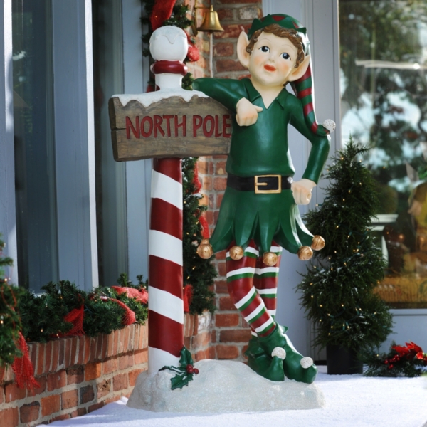 Buddy The North Pole Elf Statue 54 In Kirklands