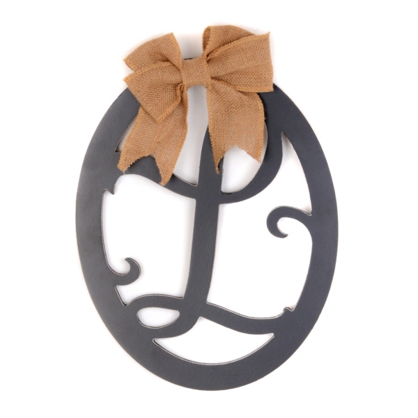 Wooden Monogram L Wall Plaque Kirklands