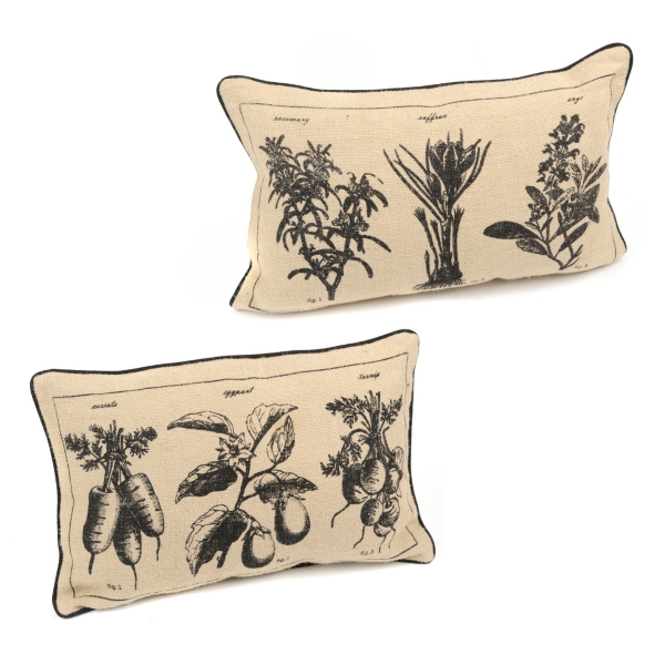 Vintage Botanical Accent Pillows Kirklands