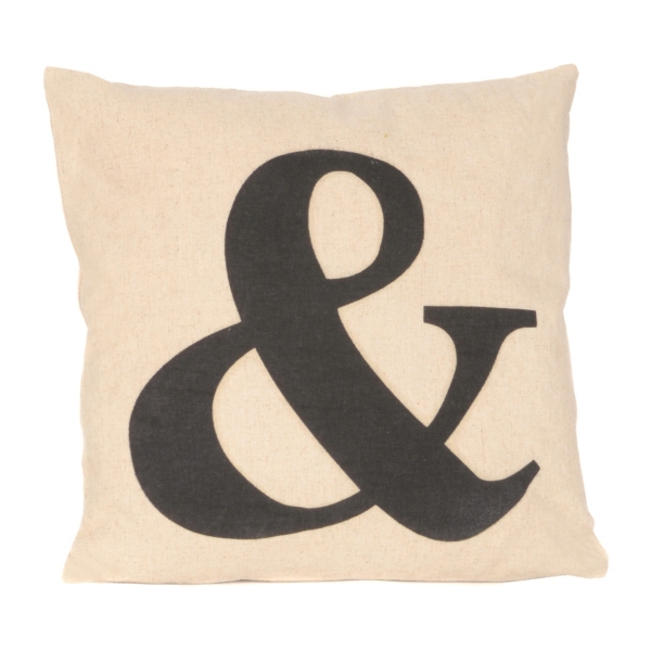 Ampersand Pillow | Kirklands