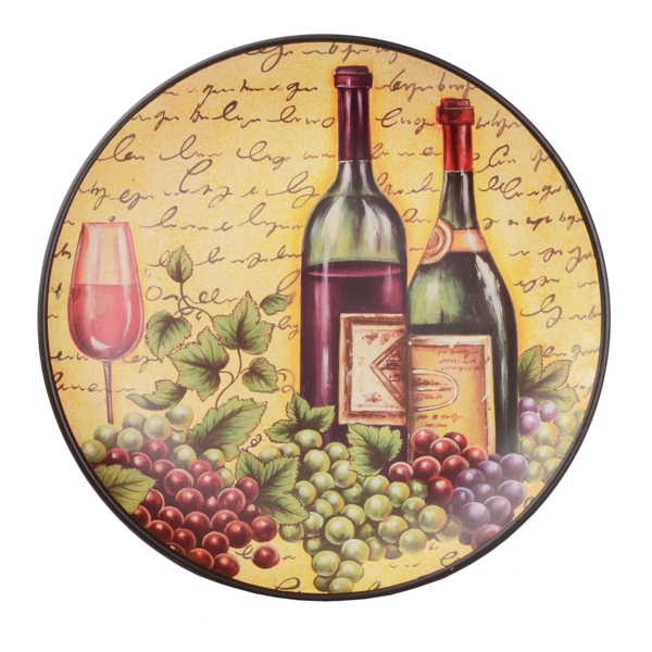 Time For Wine Decorative Plate Kirklands