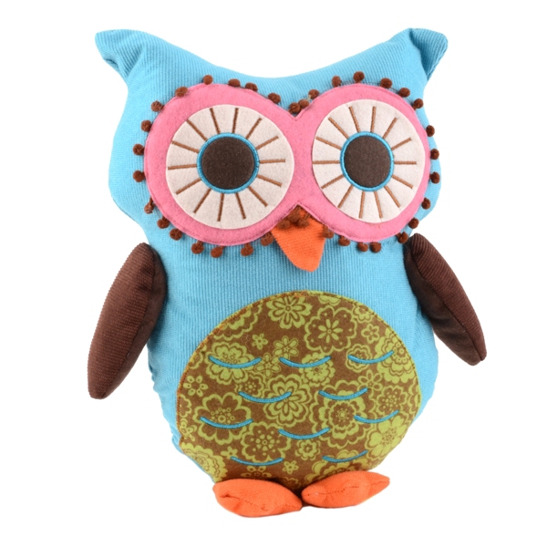Blue Owl Pillow Kirklands
