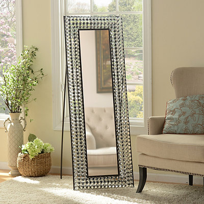 Top 35 of Bling Floor Mirror