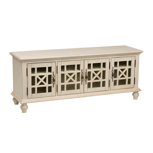 Antique White Media Console Kirklands