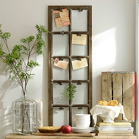 Distressed Window Pane Clip Collage Frame
