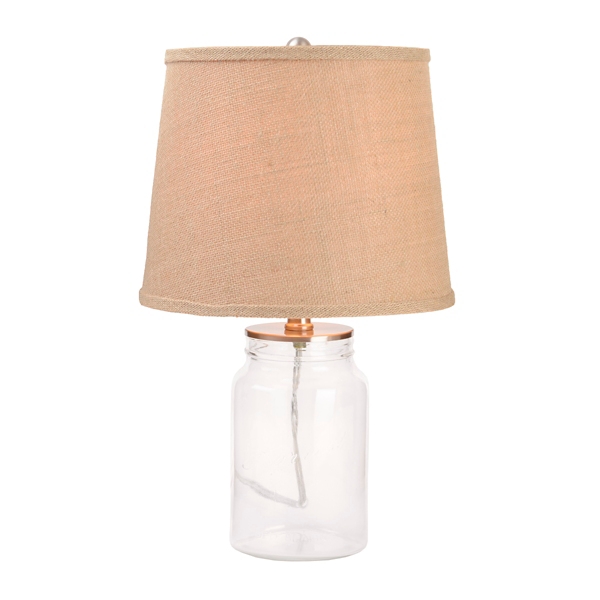 Clear Mason Jar Table Lamp Kirklands