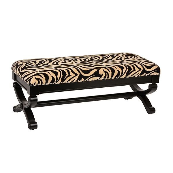 Zebra Print Bench Kirklands