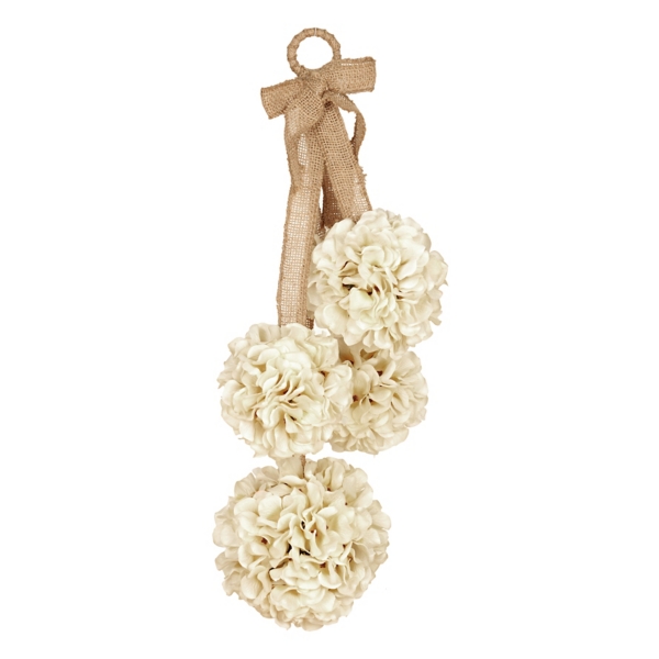 Cream Hydrangea Door Swag Kirklands