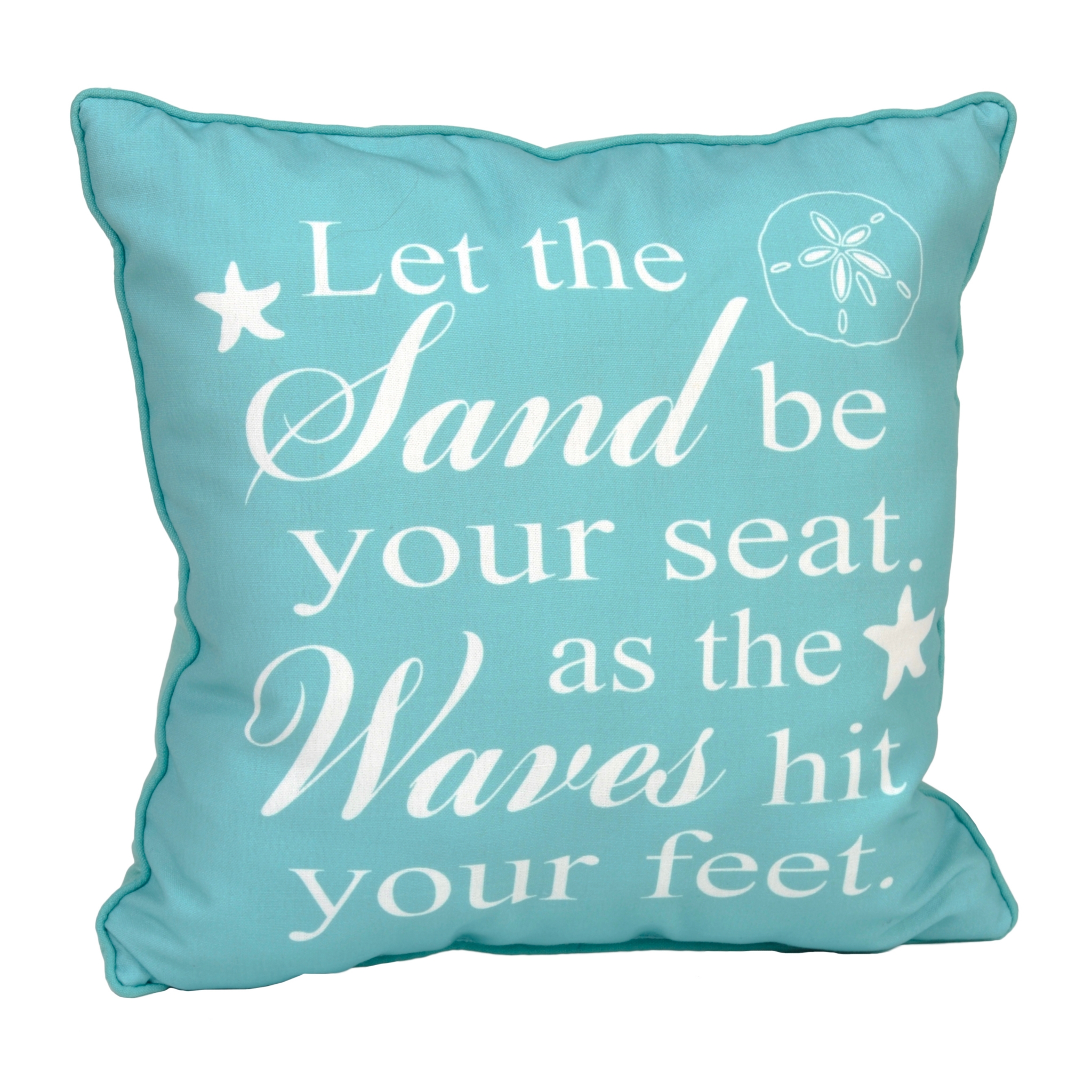 Let the Sand Be Your Seat Pillow | Kirklands
