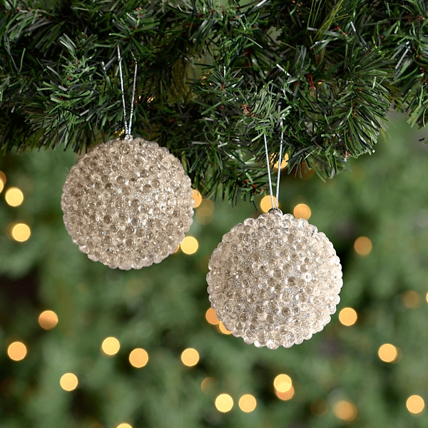 beaded ornaments for christmas