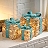 Pre-Lit Iced Turquoise Gift Boxes, Set of 3 | Kirklands