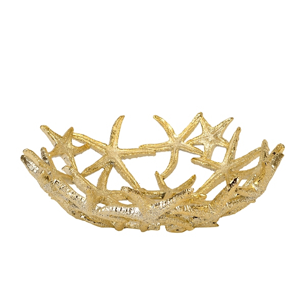 Gold Starfish Decorative Bowl Kirklands
