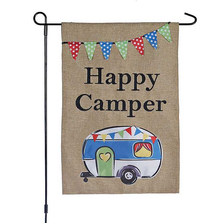 Happy Camper Flag Set Kirklands